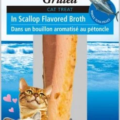 Inaba Ciao Grain-Free Grilled Tuna Fillet in Scallop Flavored Broth Cat Treat
