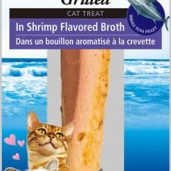 Inaba Ciao Grain-Free Grilled Tuna Fillet in Shrimp Flavored Broth Cat Treat