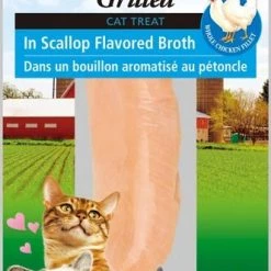 Inaba Ciao Grain-Free Grilled Chicken Fillet in Scallop Flavored Broth Cat Treat