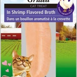 Inaba Ciao Grain-Free Grilled Chicken Fillet in Shrimp Flavored Broth Cat Treat