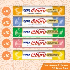 Inaba Churu Tuna & Chicken Puree Variety Pack Grain-Free Lickable Cat Treat 12 Inaba Churu Tuna & Chicken Puree Variety Pack Grain-Free Lickable Cat Treat -Fetch For Pets || Ware || Inaba Shop 157717 PT2. SY630 V1635975724