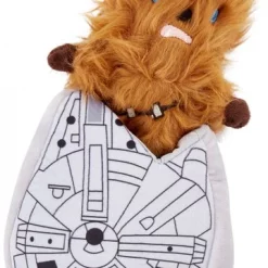 Fetch For Pets Star Wars Chewbacca M. Falcon Squeaky Plush Dog Toy