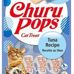 Inaba Churu Pops Moist & Chewy Tuna Recipe Lickable Cat Treats