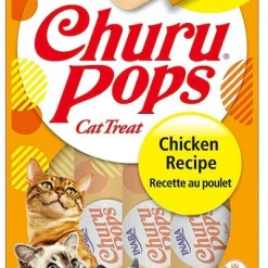 Inaba Churu Pops Moist & Chewy Chicken Recipe Lickable Cat Treats