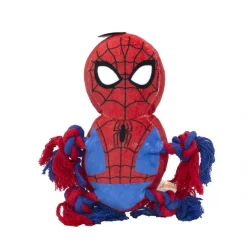 Fetch For Pets Marvel Comics Spiderman Squeaky Knot Buddy Dog Toy