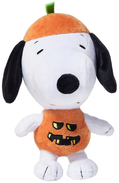 Fetch For Pets Peanuts Halloween Snoopy & Woodstock Pumpkin Squeaky Plush Dog Toys, 2 count 4 Fetch For Pets Peanuts Halloween Snoopy & Woodstock Pumpkin Squeaky Plush Dog Toys, 2 count - Image 2