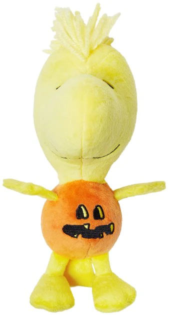 Fetch For Pets Peanuts Halloween Snoopy & Woodstock Pumpkin Squeaky Plush Dog Toys, 2 count 5 Fetch For Pets Peanuts Halloween Snoopy & Woodstock Pumpkin Squeaky Plush Dog Toys, 2 count - Image 3