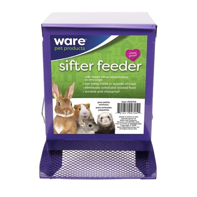 Ware Sifter Small Animal Feeder, Color Varies 4 Ware Sifter Small Animal Feeder, Color Varies - Image 2