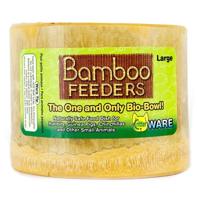 Ware Bamboo Small Animal Bowl 3 Ware Bamboo Small Animal Bowl