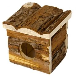 Ware Critter Timbers Bark Small Animal Bungalow