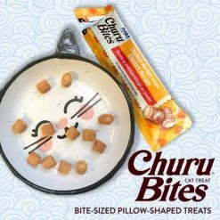 Inaba Churu Bites Chicken Recipe wraps Tuna Recipe Grain-Free Cat Treats, 0.35-oz, pack of 3 -Fetch For Pets || Ware || Inaba Shop 235945 PT2. SY630 V1636417591