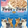Inaba Twin Packs Tuna & Chicken with Scallop Recipe in Scallop Broth Grain-Free Cat Food Topper, 1.4-oz, pack of 2 1 Inaba Twin Packs Tuna & Chicken with Scallop Recipe in Scallop Broth Grain-Free Cat Food Topper, 1.4-oz, pack of 2 -Fetch For Pets || Ware || Inaba Shop 235970 MAIN. SY630 V1591633718