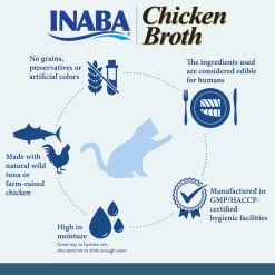 Inaba Chicken Broth Chicken & Scallop Recipe Grain-Free Cat Food Topper, 1.76-oz pouch 11 Inaba Chicken Broth Chicken & Scallop Recipe Grain-Free Cat Food Topper, 1.76-oz pouch -Fetch For Pets || Ware || Inaba Shop 235990 PT3. SY630 V1636416220