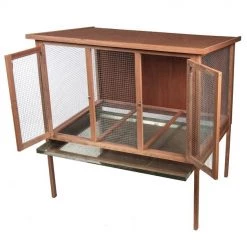 Ware HD Double Rabbit Hutch -Fetch For Pets || Ware || Inaba Shop 258226 PT2. SY630 V1603416682