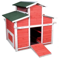Ware Little Hen Big Red Barn Chicken Coop