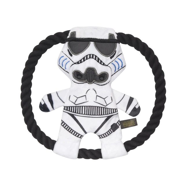 Fetch For Pets Star Wars Storm Trooper Plush Rope Frisbee Dog Toy 3 Fetch For Pets Star Wars Storm Trooper Plush Rope Frisbee Dog Toy