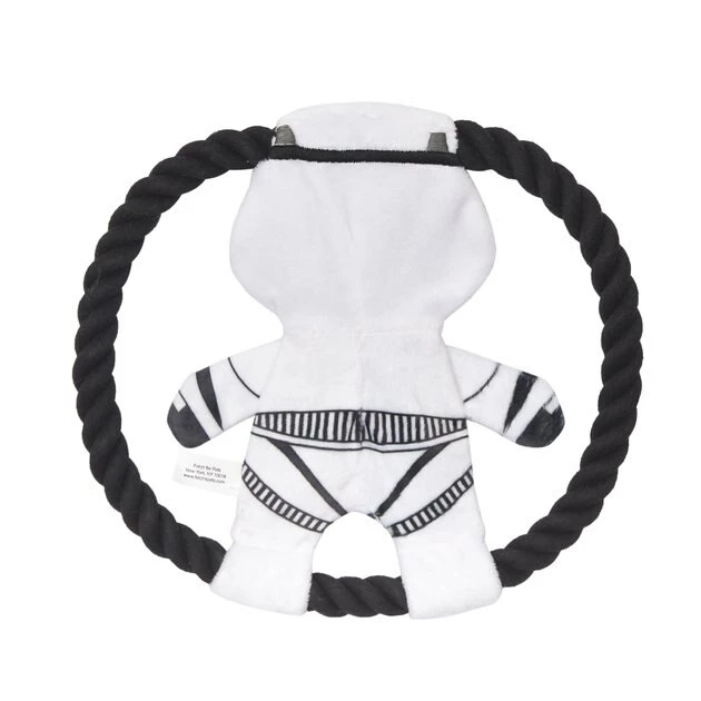 Fetch For Pets Star Wars Storm Trooper Plush Rope Frisbee Dog Toy 4 Fetch For Pets Star Wars Storm Trooper Plush Rope Frisbee Dog Toy - Image 2