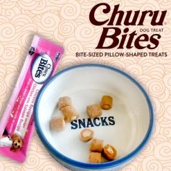 Inaba Churu Bites Wraps Chicken with Tuna Recipe Grain-Free Soft & Chewy Dog Treats, 0.42-oz, pack of 8 -Fetch For Pets || Ware || Inaba Shop 265012 PT2. SY630 V1636413411