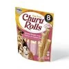 Inaba Churu Rolls Chicken with Salmon Recipe Grain-Free Soft & Chewy Dog Treats, 0.42-oz, pack of 8