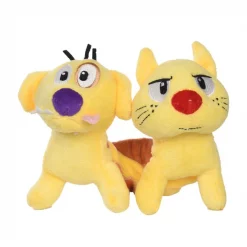 Fetch For Pets Nickelodeon CatDog Squeaky Plush Dog Toy