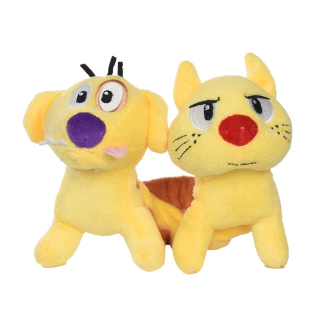 Fetch For Pets Nickelodeon CatDog Squeaky Plush Dog Toy 3 Fetch For Pets Nickelodeon CatDog Squeaky Plush Dog Toy
