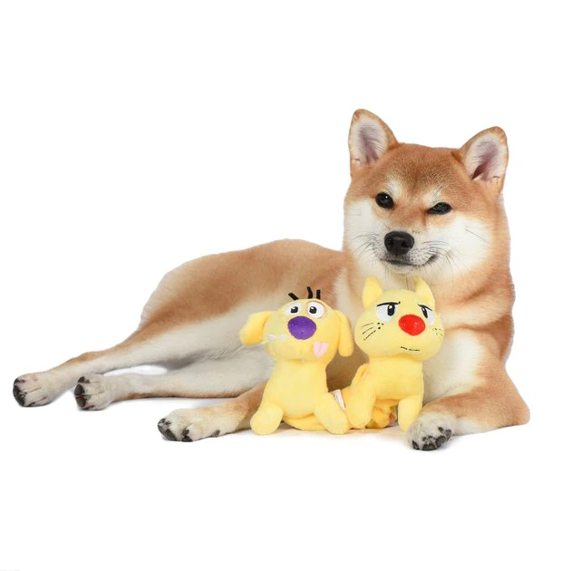 Fetch For Pets Nickelodeon CatDog Squeaky Plush Dog Toy 7 Fetch For Pets Nickelodeon CatDog Squeaky Plush Dog Toy - Image 5