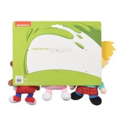 Fetch For Pets Nickelodeon Hey Arnold Gerald, Helga & Arnold Squeaky Plush Dog Toys, 3 count -Fetch For Pets || Ware || Inaba Shop 265281 PT2. SY630 V1611091641
