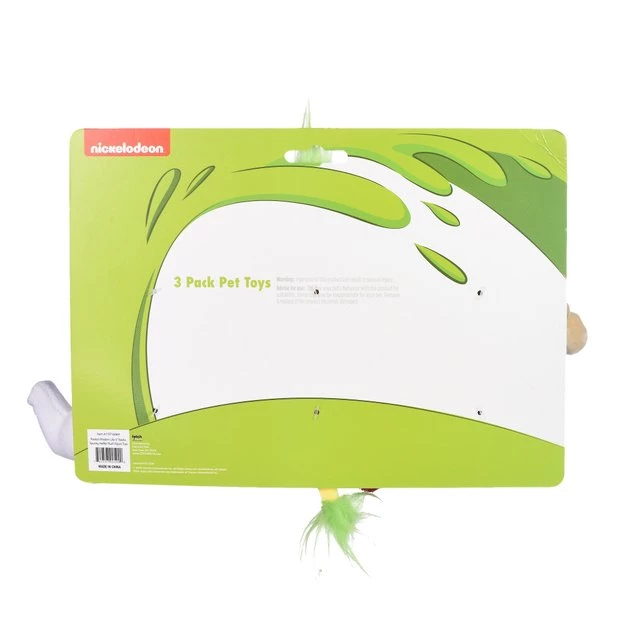 Fetch For Pets Nickelodeon Rocko's Modern Life: Rocko, Spunky, Heffer Squeaky Plush Dog Toys, 3 count 5 Fetch For Pets Nickelodeon Rocko's Modern Life: Rocko, Spunky, Heffer Squeaky Plush Dog Toys, 3 count - Image 3