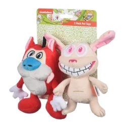 Fetch For Pets Nickelodeon Ren & Stimpy Squeaky Plush Dog Toys, 2 count 8 Fetch For Pets Nickelodeon Ren & Stimpy Squeaky Plush Dog Toys, 2 count -Fetch For Pets || Ware || Inaba Shop 265285 PT1. SY630 V1611091649