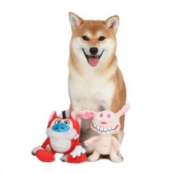 Fetch For Pets Nickelodeon Ren & Stimpy Squeaky Plush Dog Toys, 2 count 10 Fetch For Pets Nickelodeon Ren & Stimpy Squeaky Plush Dog Toys, 2 count -Fetch For Pets || Ware || Inaba Shop 265285 PT3. SY630 V1611091653
