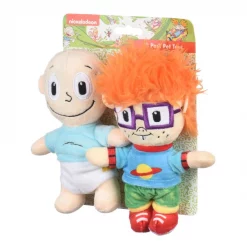 Fetch For Pets Nickelodeon Rugrats Chuckie & Tommy Squeaky Plush Dog Toys, 2 count -Fetch For Pets || Ware || Inaba Shop 265287 PT1. SY630 V1611091657