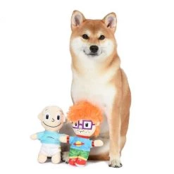 Fetch For Pets Nickelodeon Rugrats Chuckie & Tommy Squeaky Plush Dog Toys, 2 count -Fetch For Pets || Ware || Inaba Shop 265287 PT3. SY630 V1611091660