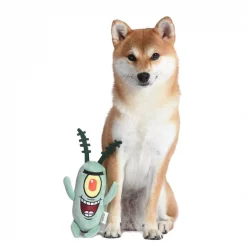 Fetch For Pets Spongebob Plankton Squeaky Plush Dog Toy -Fetch For Pets || Ware || Inaba Shop 265297 PT3. SY630 V1611091170