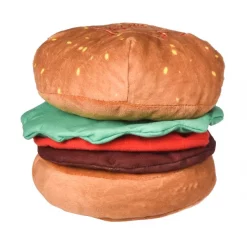 Fetch For Pets SpongeBob Krabby Patty Squeaky Plush Dog Toy