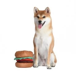 Fetch For Pets SpongeBob Krabby Patty Squeaky Plush Dog Toy -Fetch For Pets || Ware || Inaba Shop 265307 PT3. SY630 V1611091183