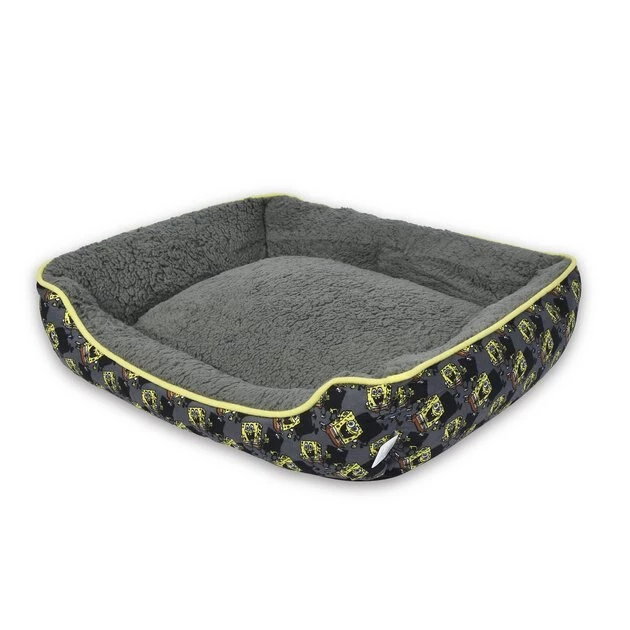 Fetch For Pets Spongebob Shadow In The Dark Cuddler Dog Bed, Multi 3 Fetch For Pets Spongebob Shadow In The Dark Cuddler Dog Bed, Multi