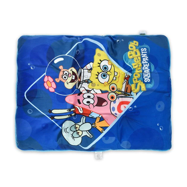 Fetch For Pets Spongebob Bikini Bottom Napper Dog Bed, Blue 5 Fetch For Pets Spongebob Bikini Bottom Napper Dog Bed, Blue - Image 3