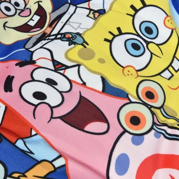 Fetch For Pets Spongebob Bikini Bottom Napper Dog Bed, Blue 6 Fetch For Pets Spongebob Bikini Bottom Napper Dog Bed, Blue - Image 4