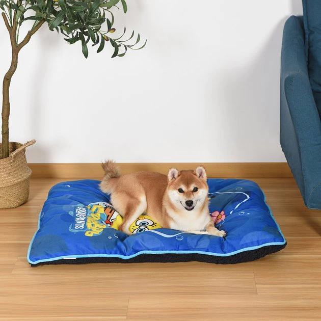 Fetch For Pets Spongebob Bikini Bottom Napper Dog Bed, Blue 8 Fetch For Pets Spongebob Bikini Bottom Napper Dog Bed, Blue - Image 6