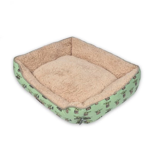Fetch For Pets Star Wars Mandalorian The Child Cuddler Dog Bed, Green 3 Fetch For Pets Star Wars Mandalorian The Child Cuddler Dog Bed, Green