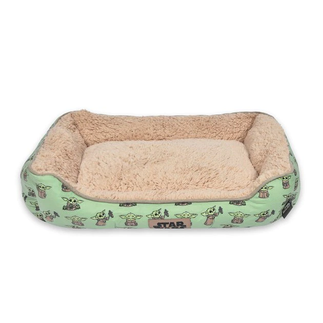 Fetch For Pets Star Wars Mandalorian The Child Cuddler Dog Bed, Green 4 Fetch For Pets Star Wars Mandalorian The Child Cuddler Dog Bed, Green - Image 2