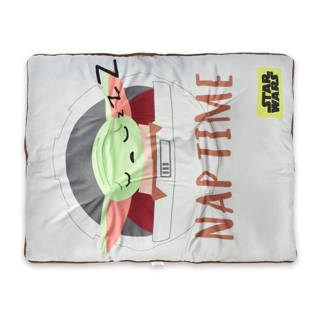 Fetch For Pets Star Wars Mandalorian Nap Time Napper Dog Bed, White 5 Fetch For Pets Star Wars Mandalorian Nap Time Napper Dog Bed, White - Image 3