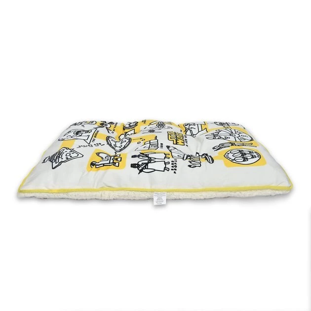 Fetch For Pets Star Wars Pictogram Napper Dog Bed, White 4 Fetch For Pets Star Wars Pictogram Napper Dog Bed, White - Image 2