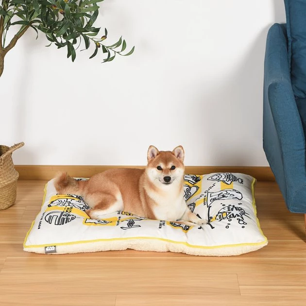 Fetch For Pets Star Wars Pictogram Napper Dog Bed, White 8 Fetch For Pets Star Wars Pictogram Napper Dog Bed, White - Image 6