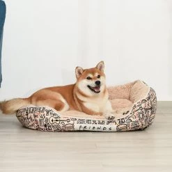 Fetch For Pets Friends City Doodle Cuddler Dog Bed, Brown -Fetch For Pets || Ware || Inaba Shop 277851 PT5. SY630 V1626242475