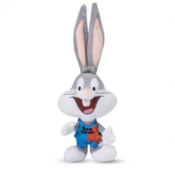Fetch For Pets Looney Tunes Space Jam 2 Bugs Bunny Jersey Plush Figure Dog Toy