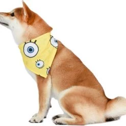 Fetch For Pets Spongebob Dog T-Shirt & Bandana -Fetch For Pets || Ware || Inaba Shop 286855 PT7. SY630 V1633072639