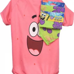 Fetch For Pets Spongebob Patrick Dog T-Shirt & Bandana