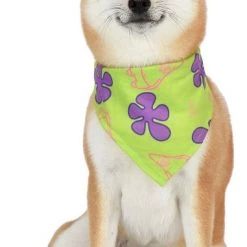 Fetch For Pets Spongebob Patrick Dog T-Shirt & Bandana -Fetch For Pets || Ware || Inaba Shop 286860 PT7. SY630 V1633127002