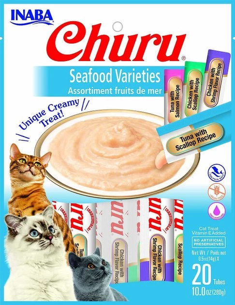 Hill's Science Diet||Inaba Hill's Science Diet Adult Indoor Chicken Recipe Dry Food + Inaba Churu Seafood Puree Grain-Free Lickable Cat Treat 7 Hill's Science Diet||Inaba Hill's Science Diet Adult Indoor Chicken Recipe Dry Food + Inaba Churu Seafood Puree Grain-Free Lickable Cat Treat - Image 5